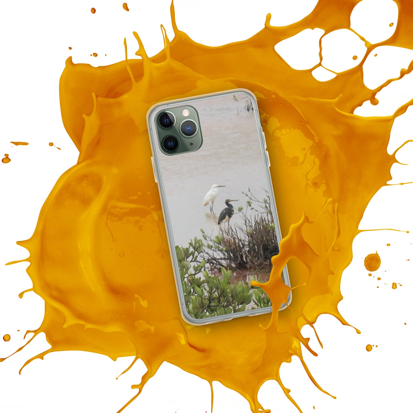 Marsh birds iPhone Case