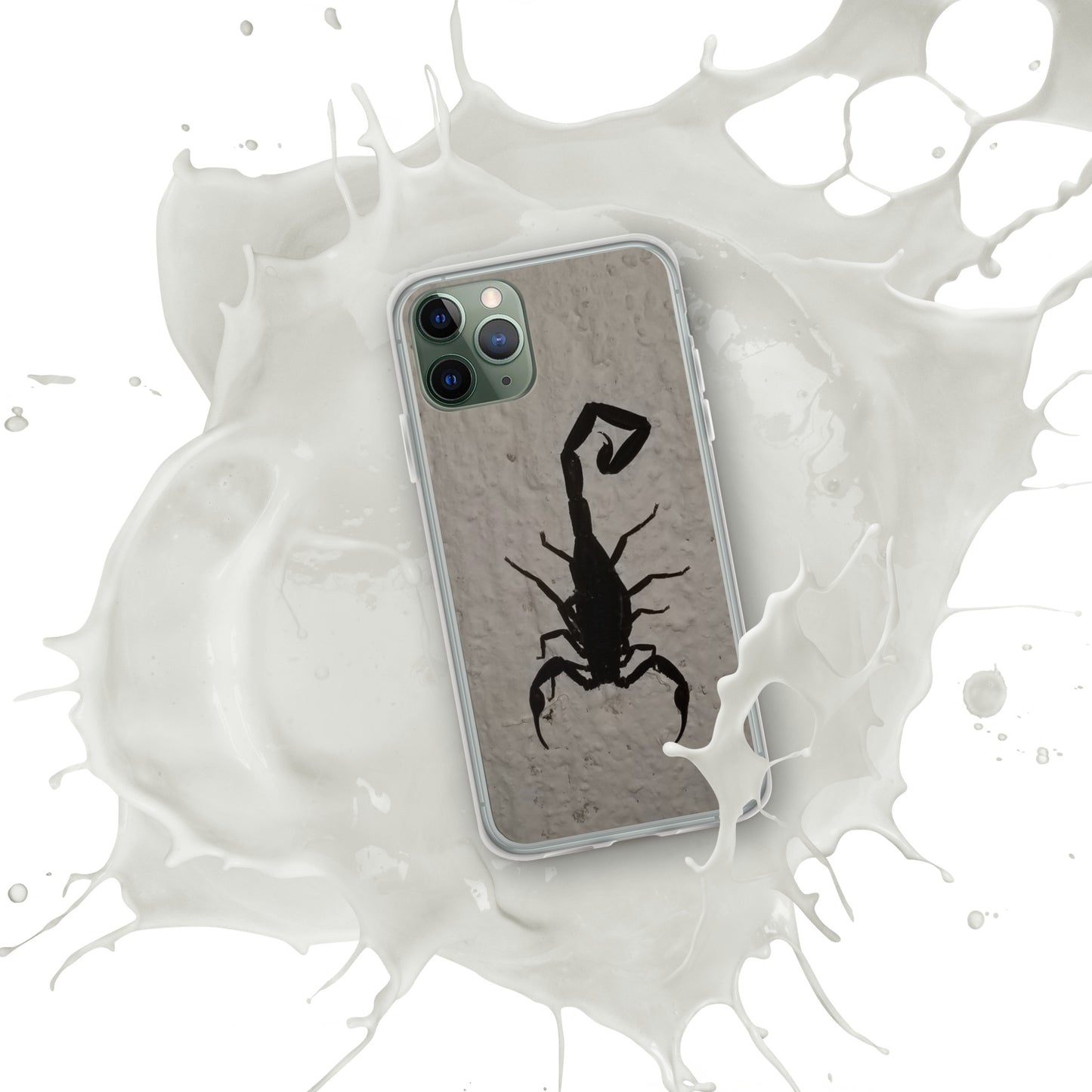 Black scorpion iPhone Case