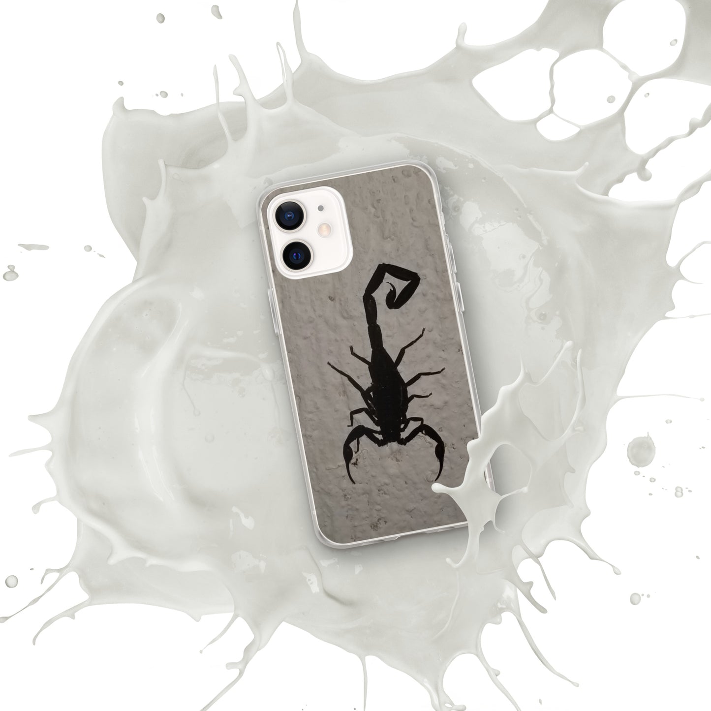 Black scorpion iPhone Case