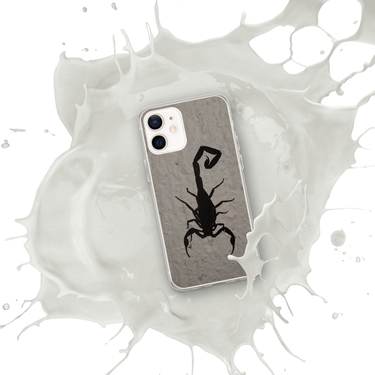 Black scorpion iPhone Case