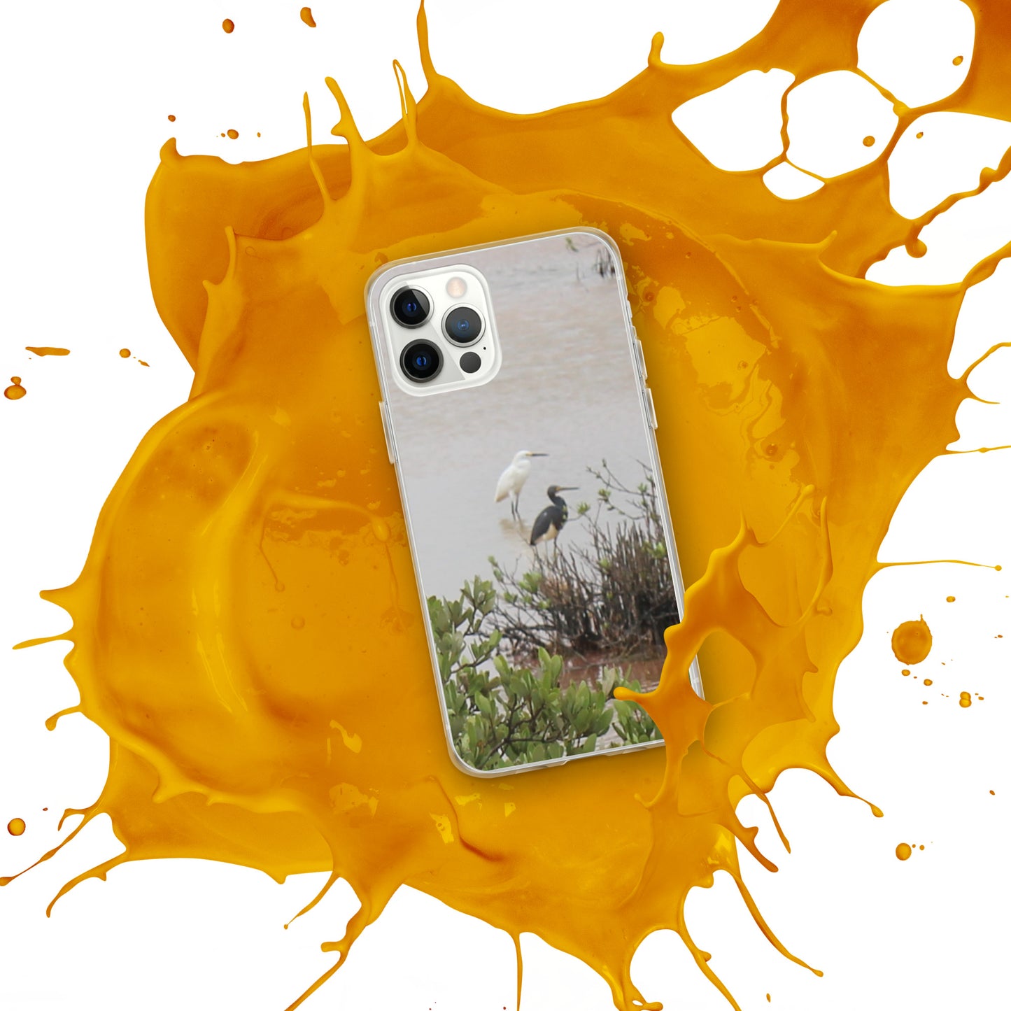 Marsh birds iPhone Case