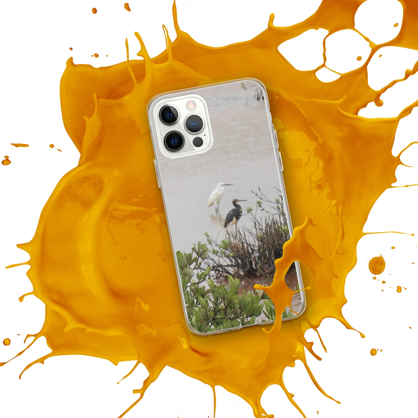 Marsh birds iPhone Case