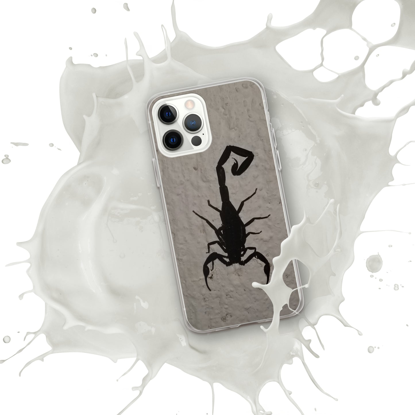 Black scorpion iPhone Case