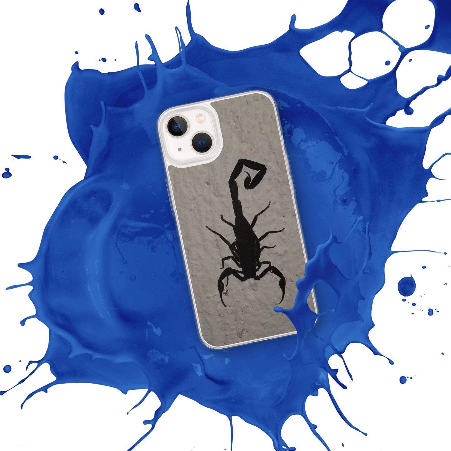 Black scorpion iPhone Case