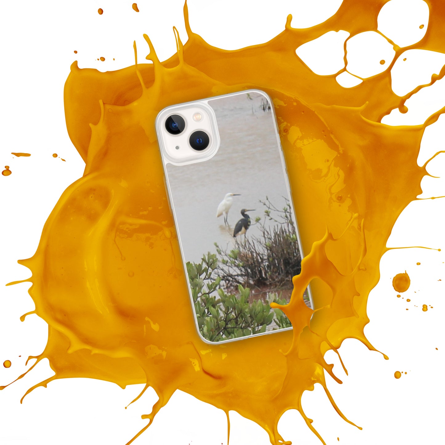 Marsh birds iPhone Case