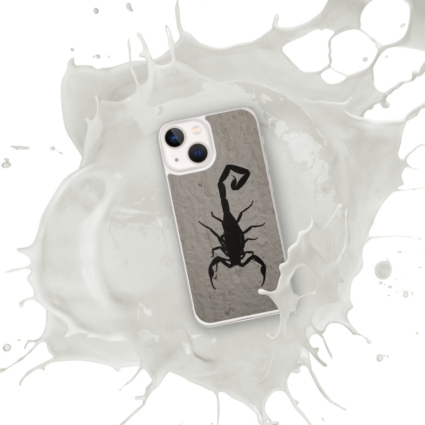 Black scorpion iPhone Case