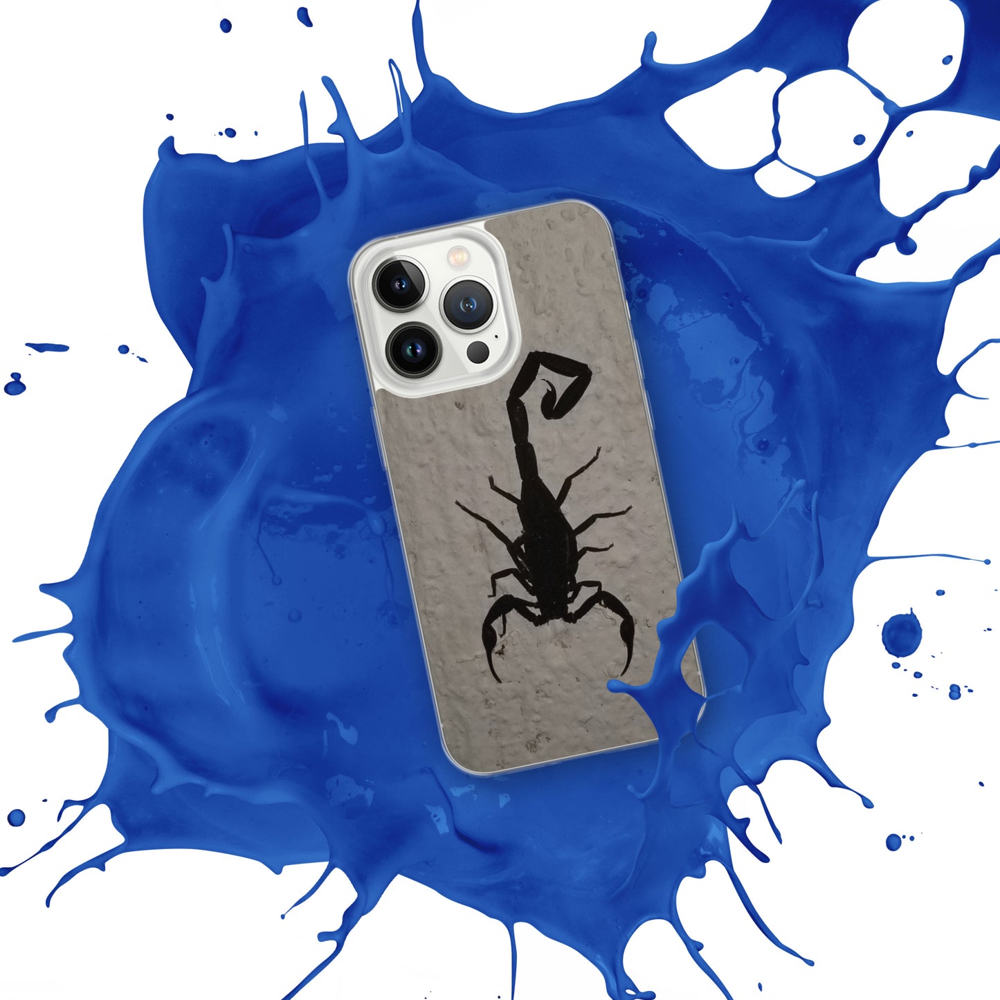 Black scorpion iPhone Case