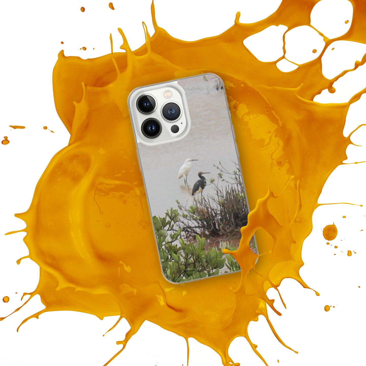 Marsh birds iPhone Case