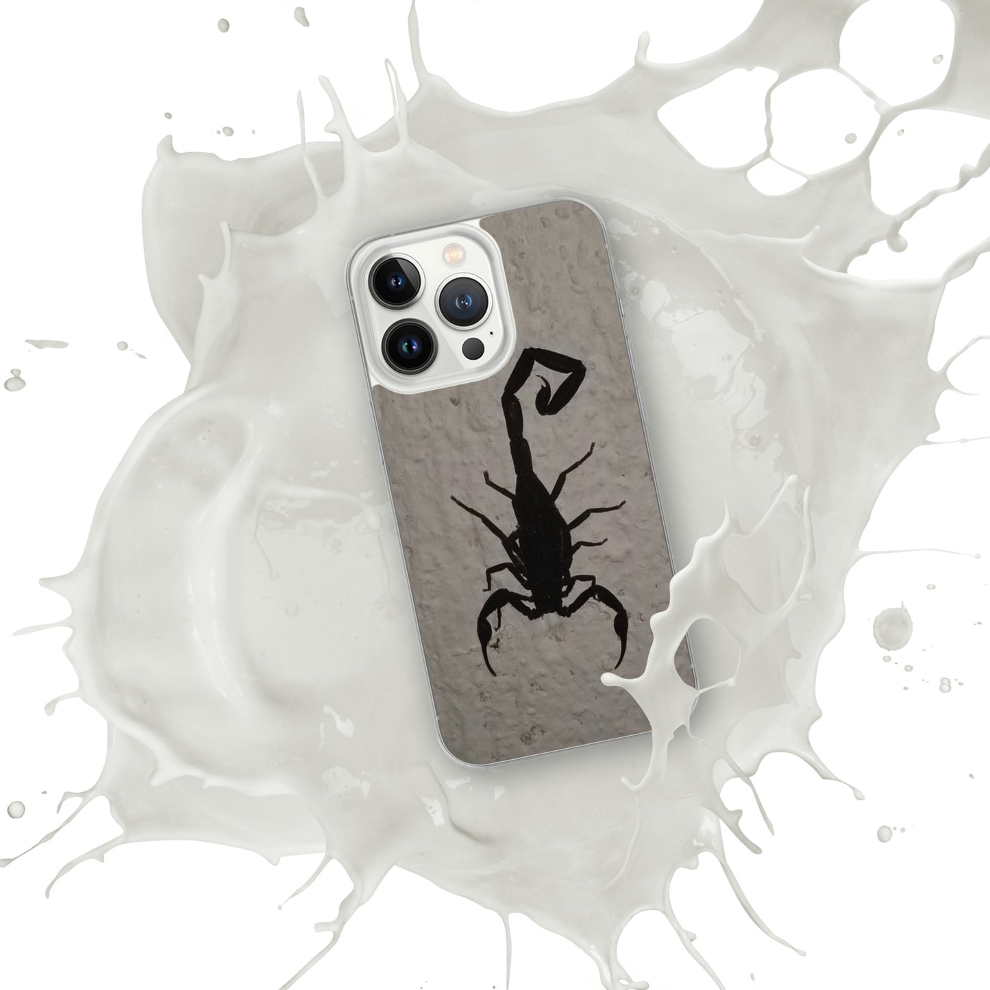 Black scorpion iPhone Case