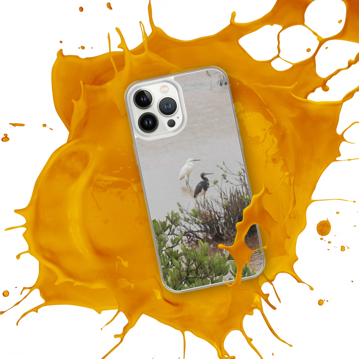 Marsh birds iPhone Case