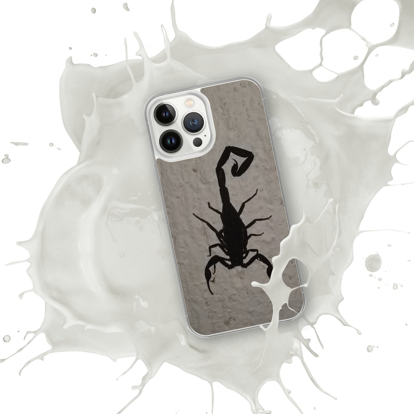 Black scorpion iPhone Case