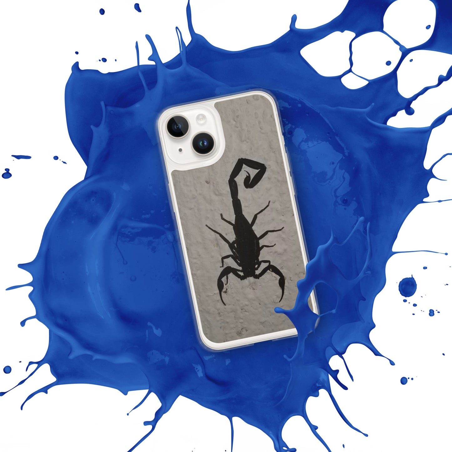 Black scorpion iPhone Case