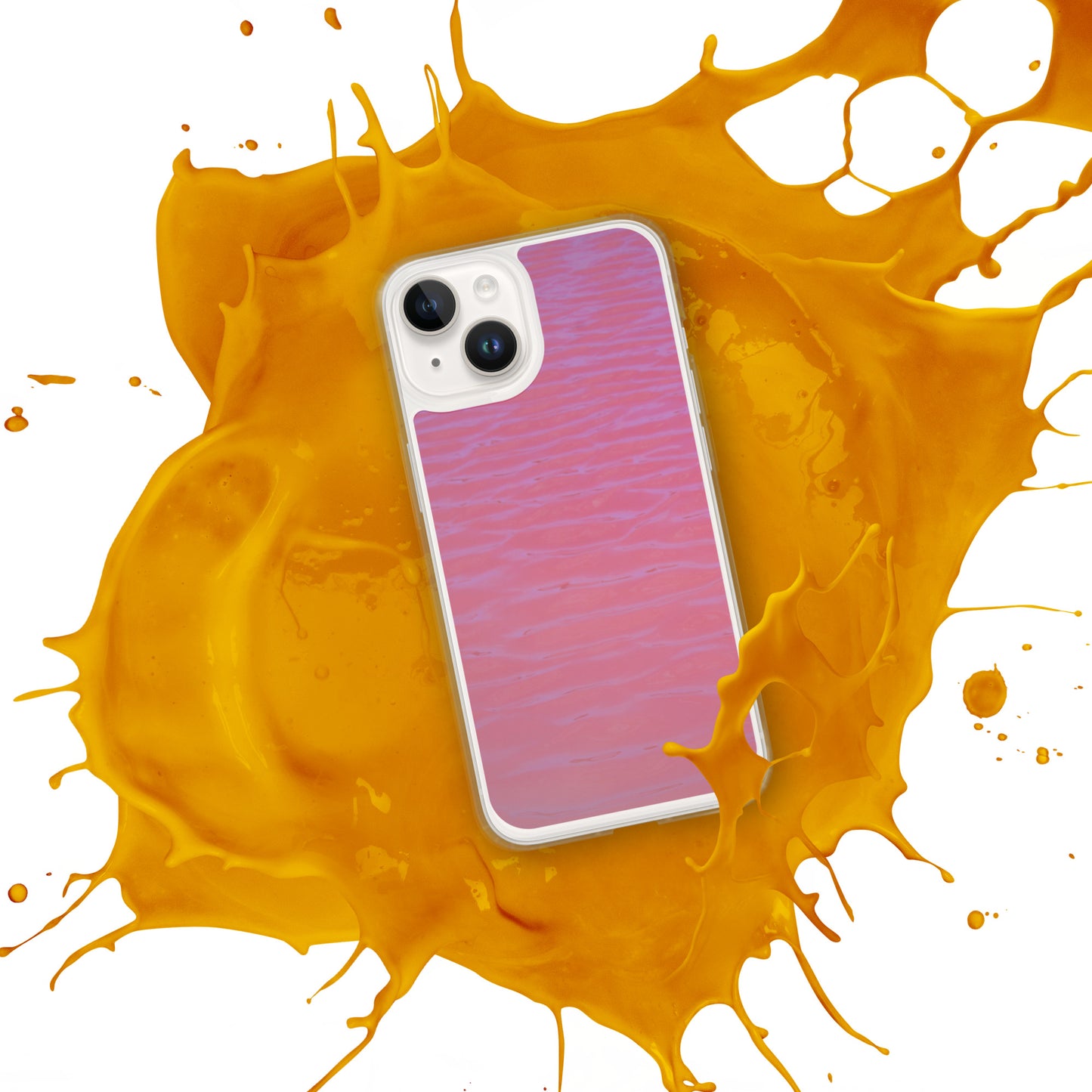 Pink Salt Water iPhone Case