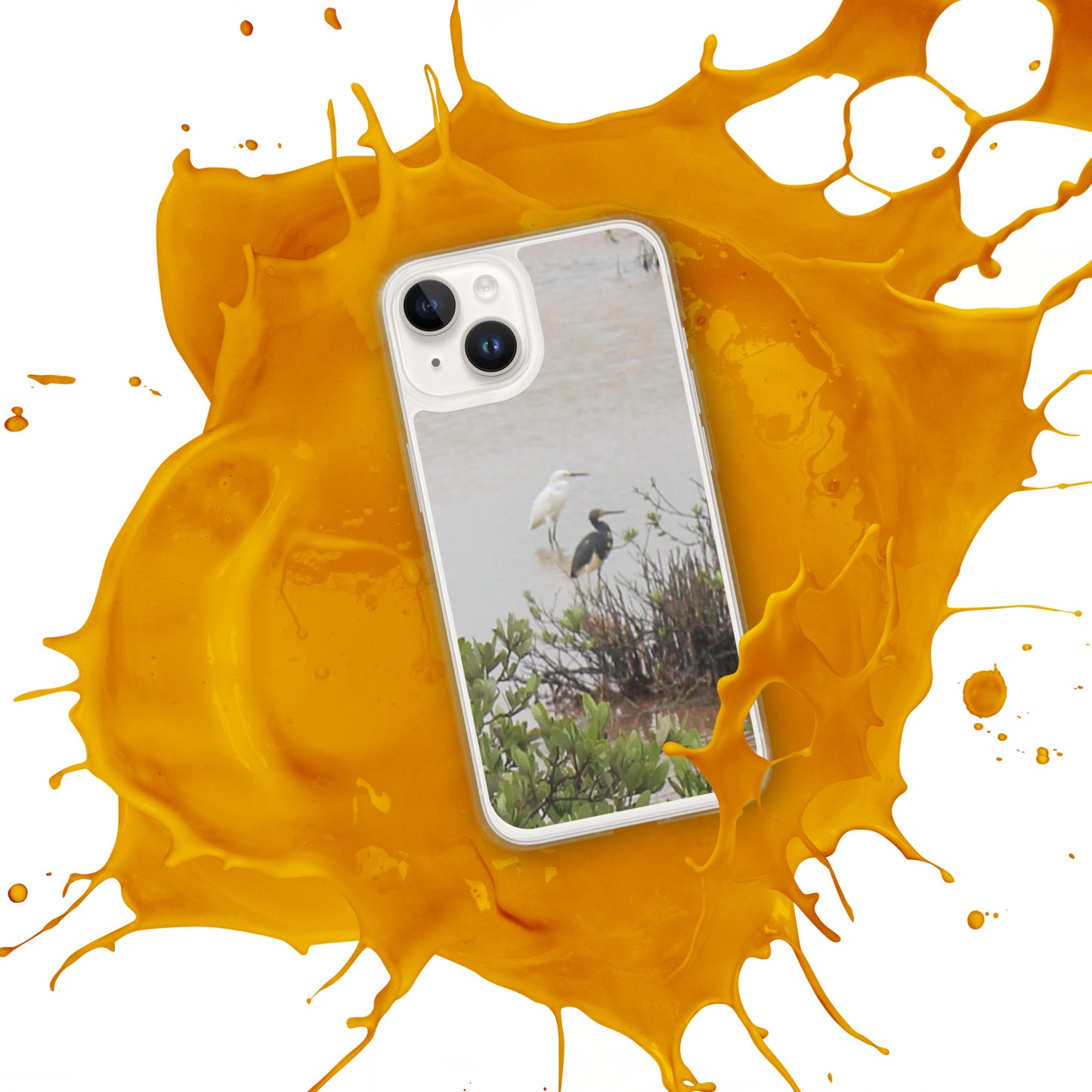 Marsh birds iPhone Case