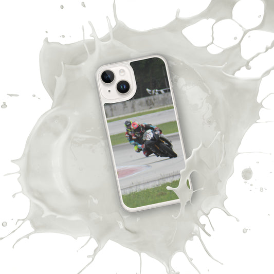 Motorcycle race iPhone Case