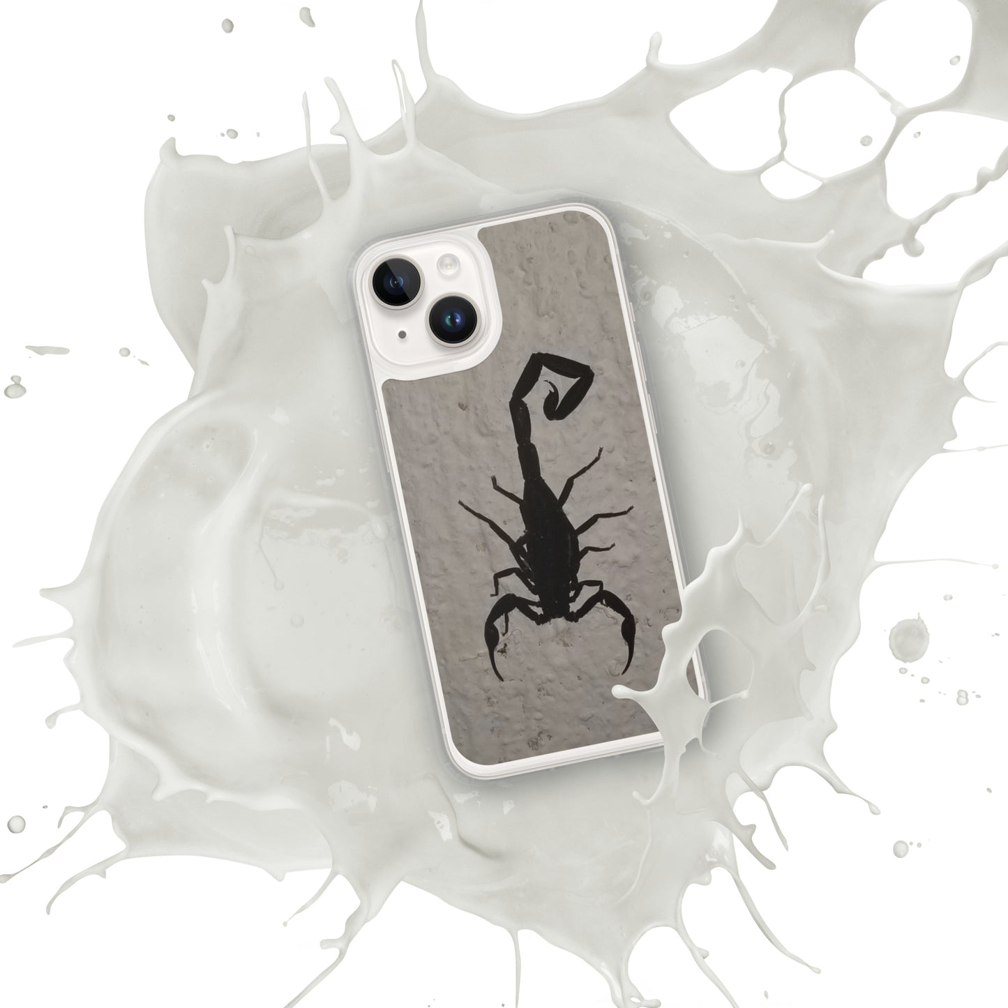 Black scorpion iPhone Case