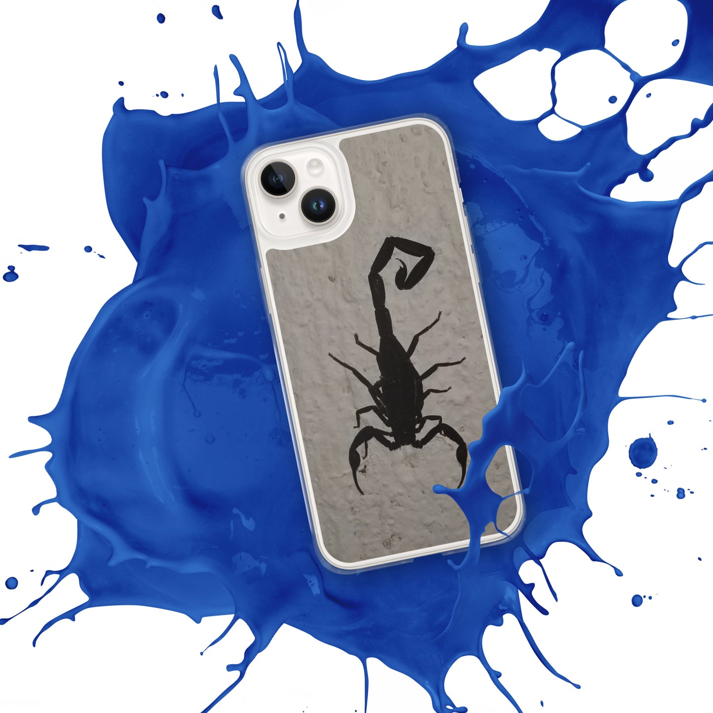 Black scorpion iPhone Case