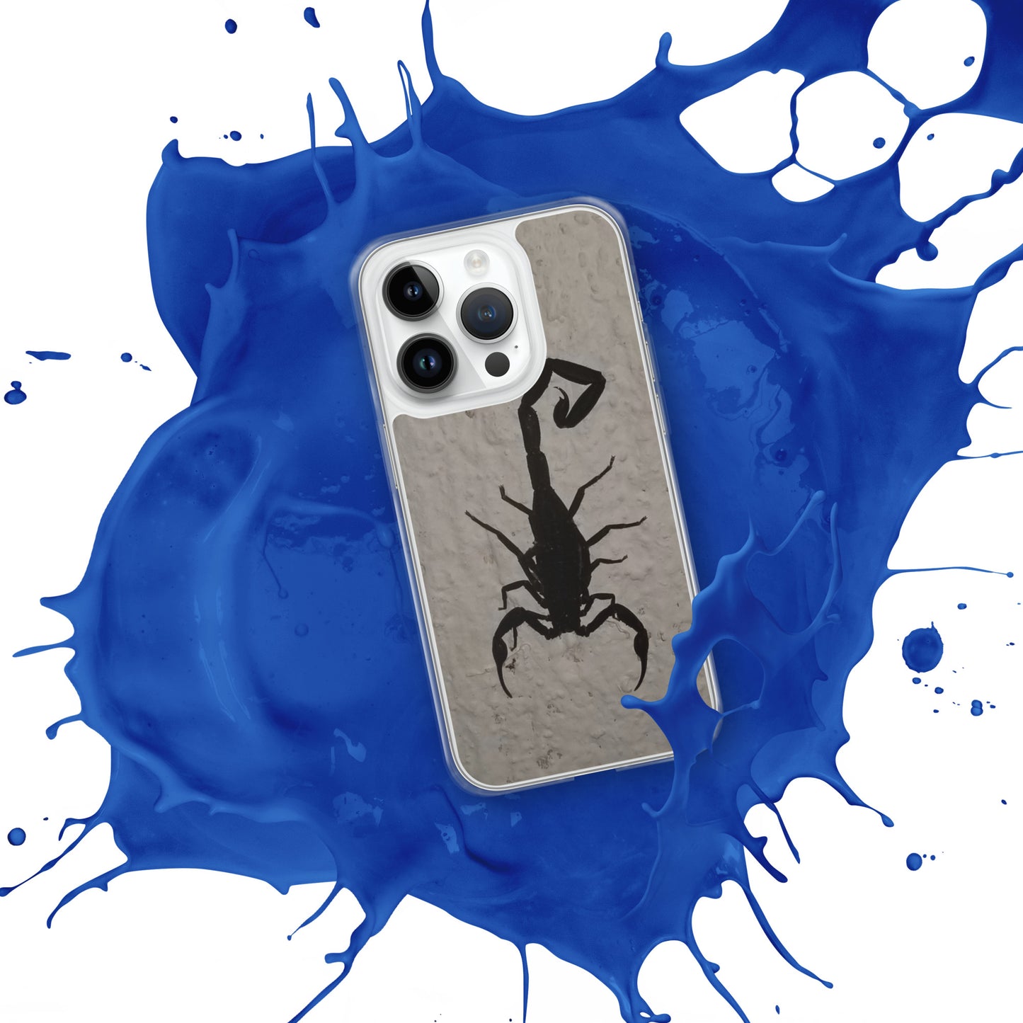 Black scorpion iPhone Case