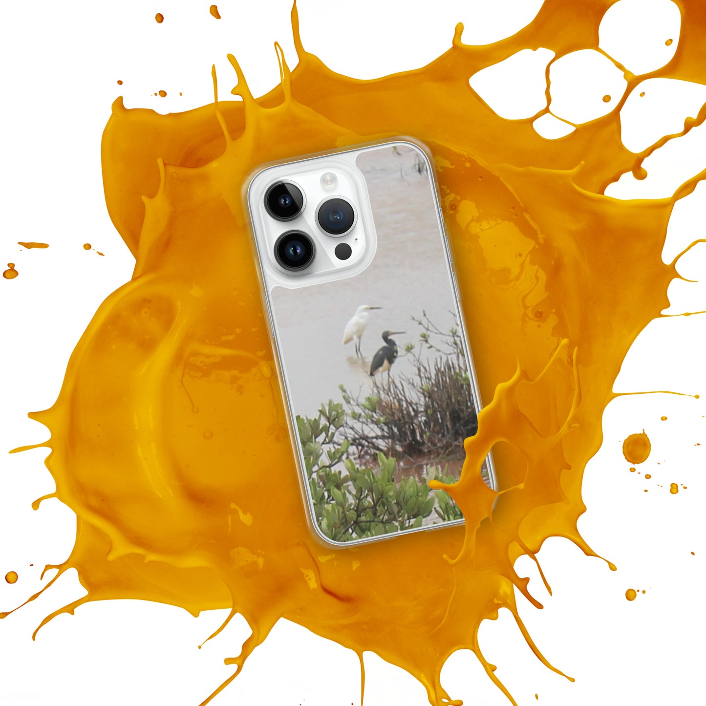 Marsh birds iPhone Case