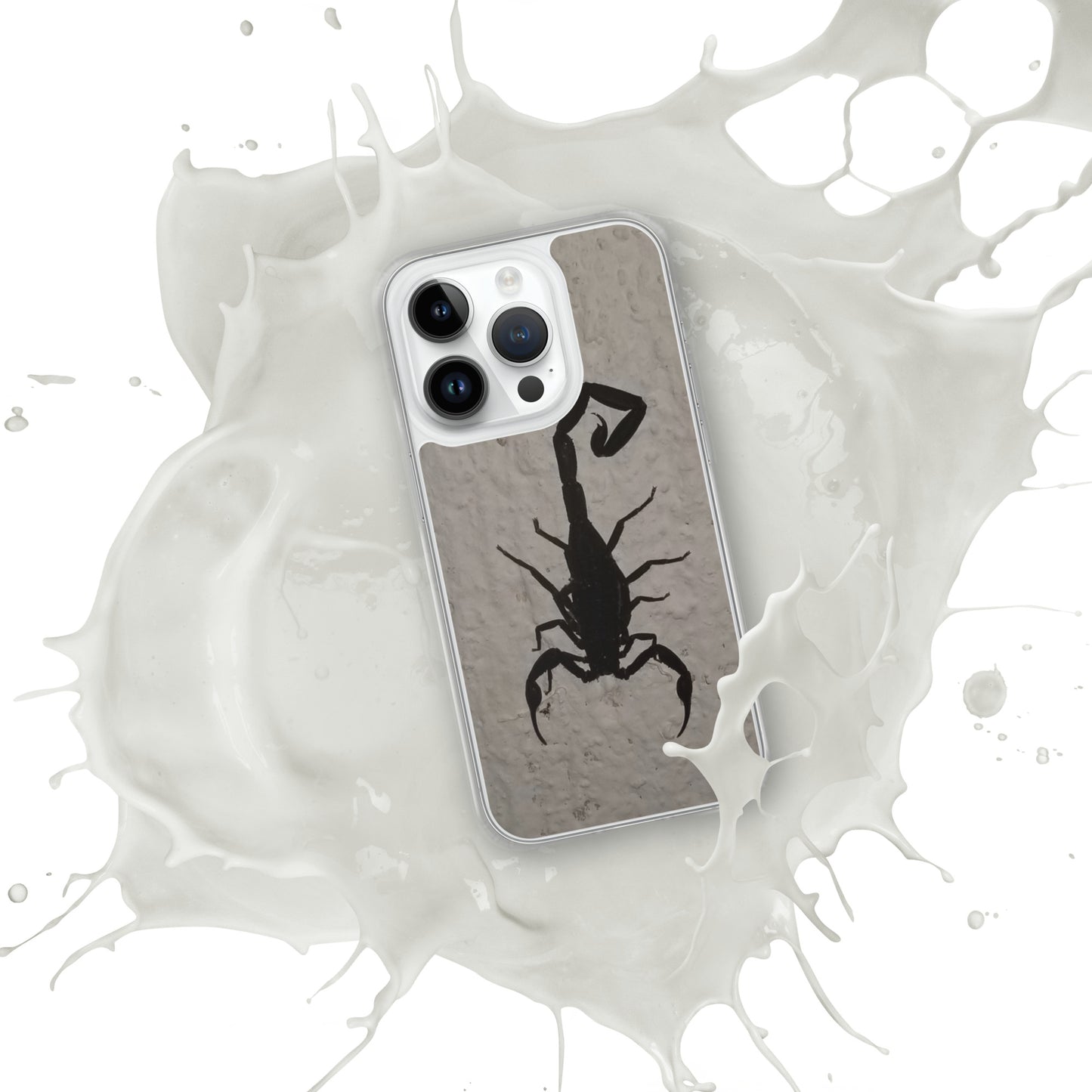 Black scorpion iPhone Case