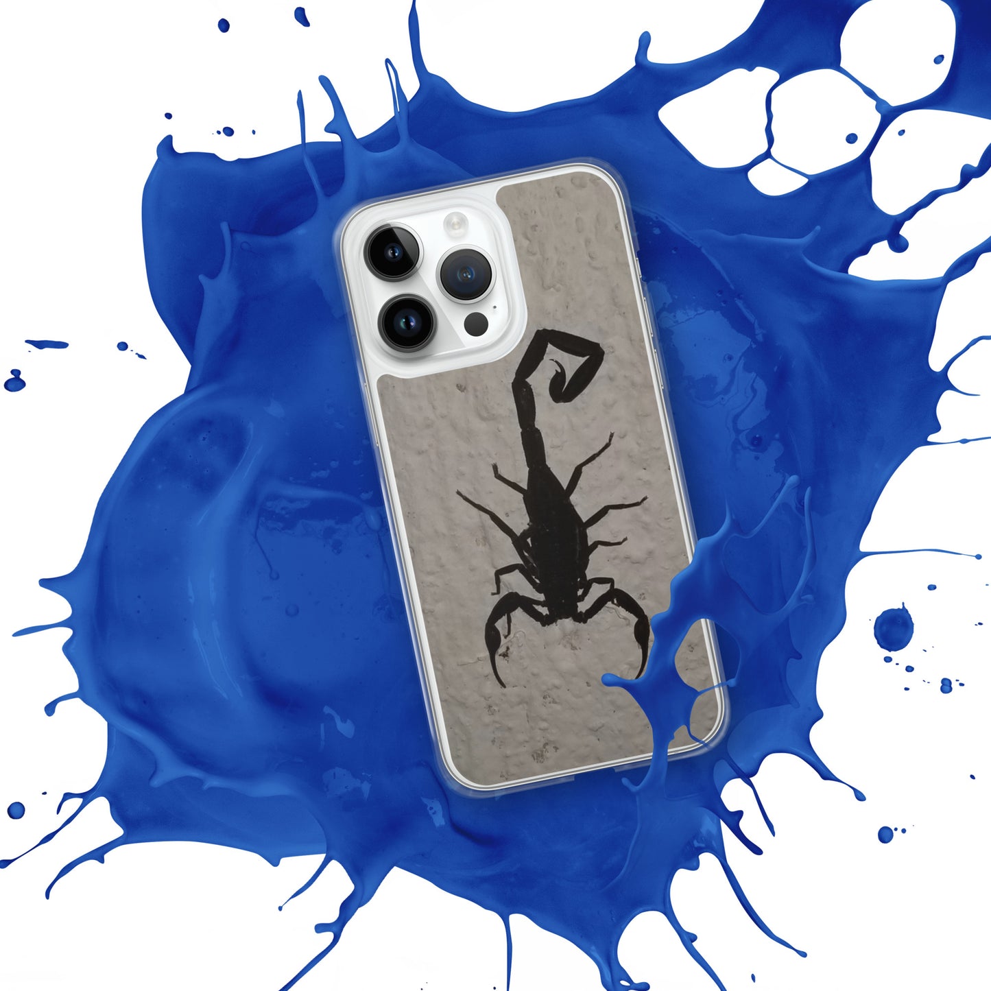 Black scorpion iPhone Case