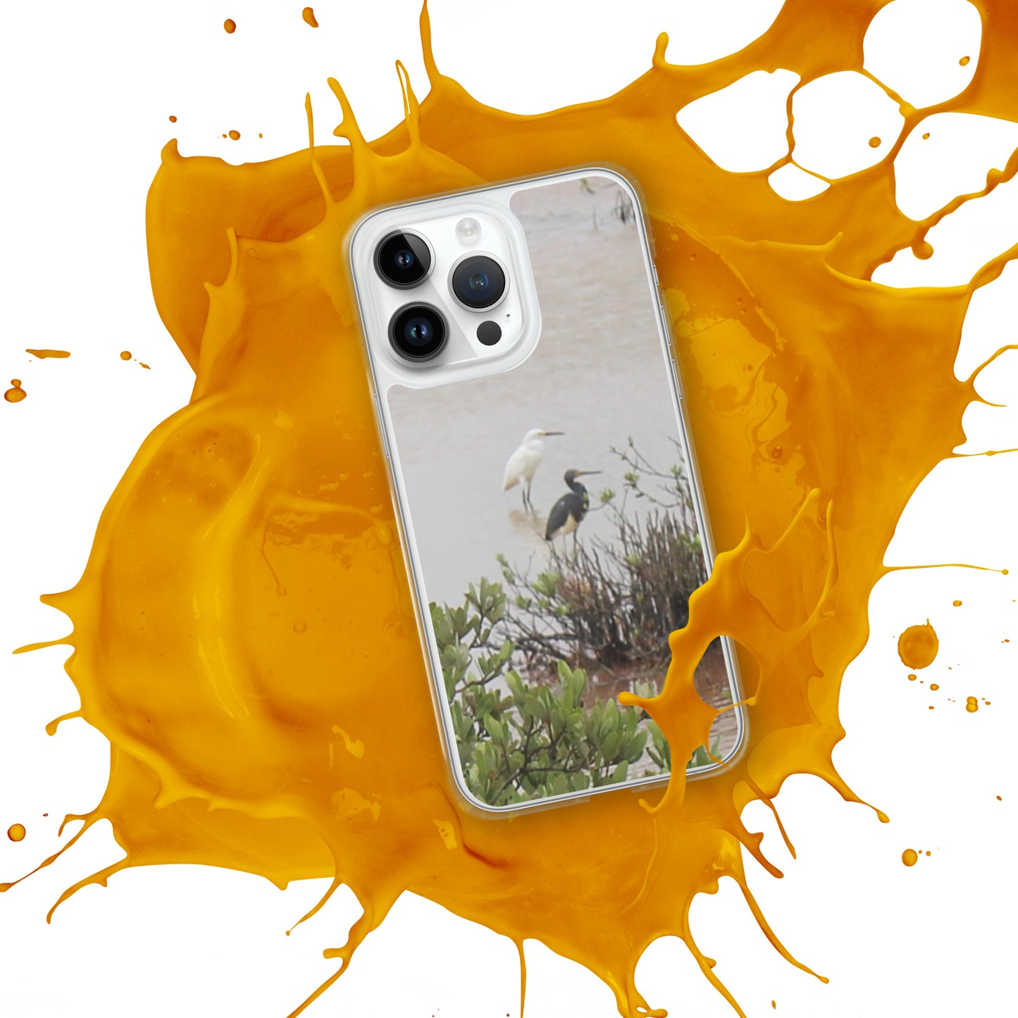 Marsh birds iPhone Case