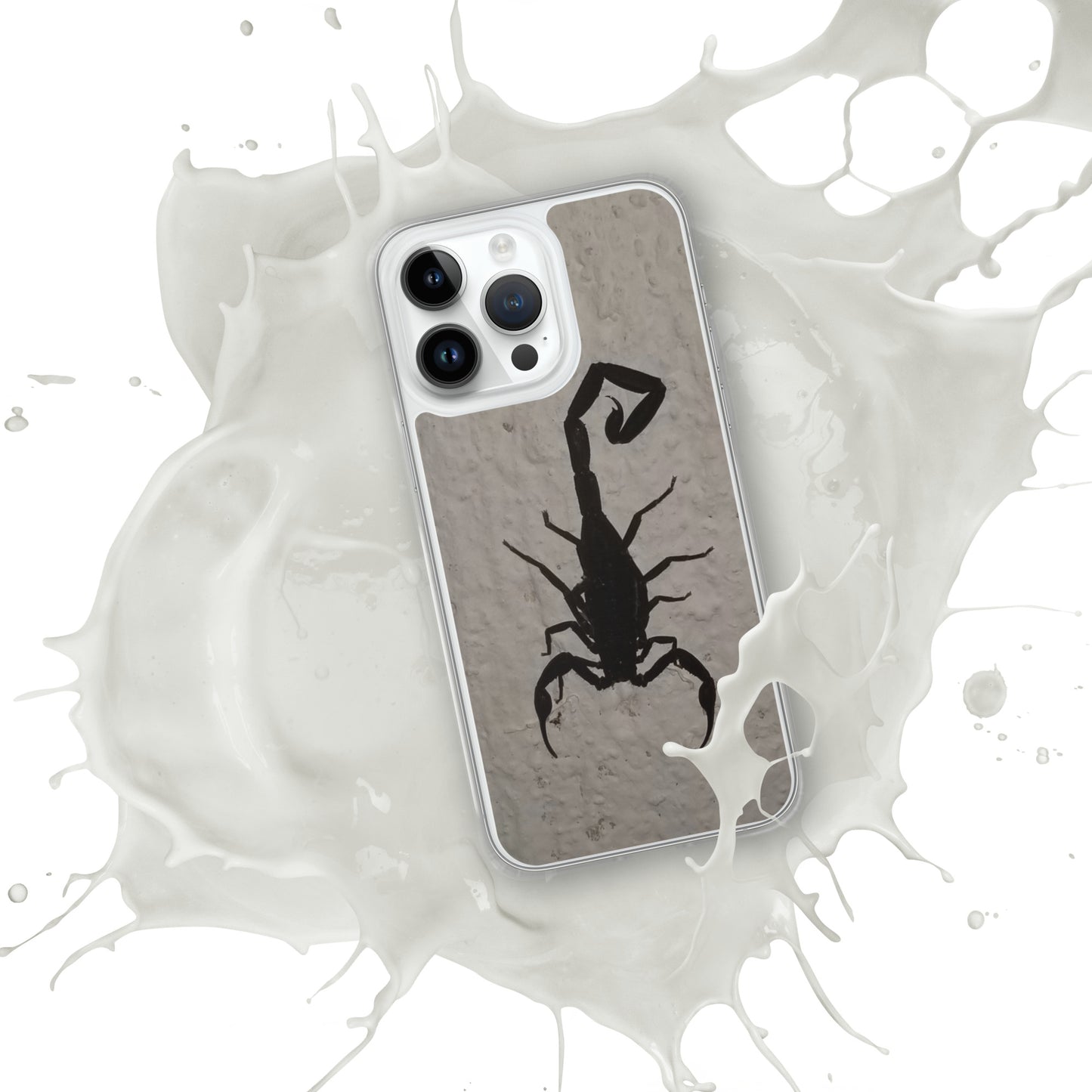 Black scorpion iPhone Case