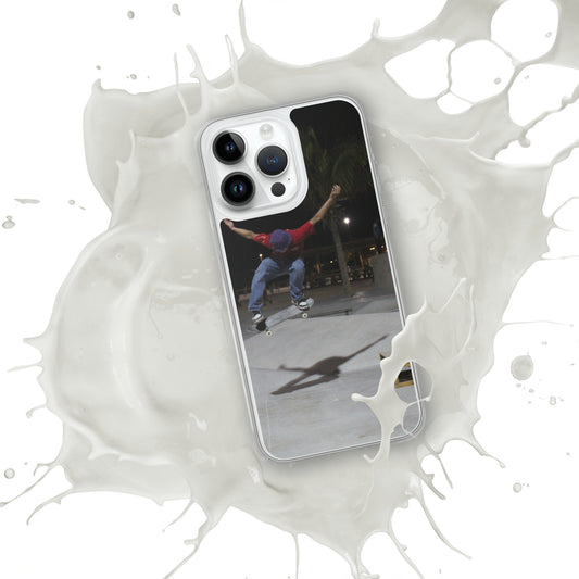 Skateboard jump iPhone Case