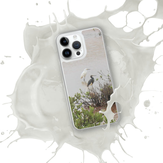 Marsh birds iPhone Case