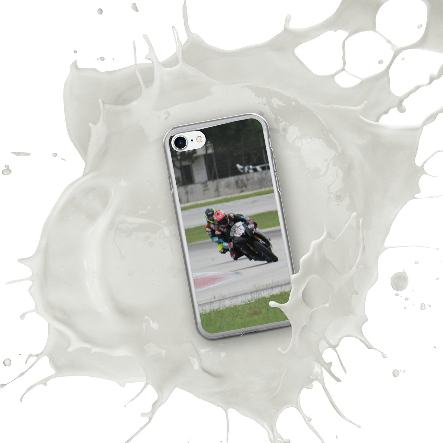 Motorcycle race iPhone Case