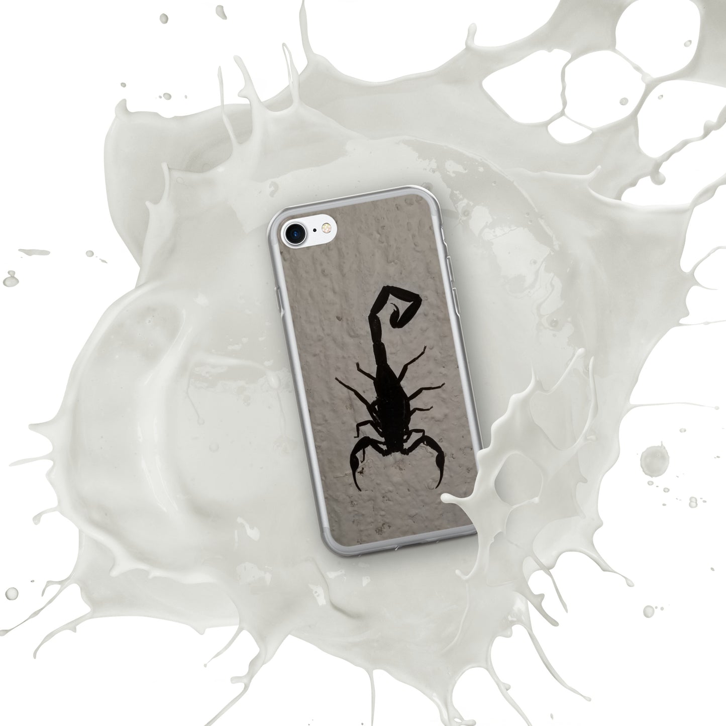 Black scorpion iPhone Case