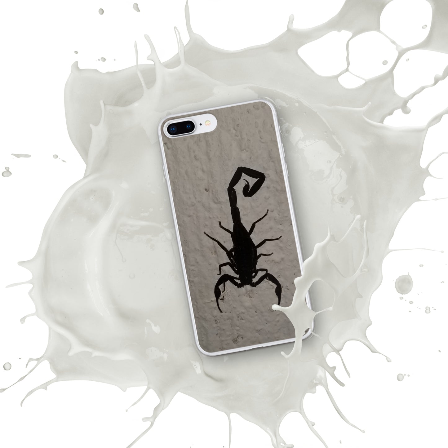 Black scorpion iPhone Case