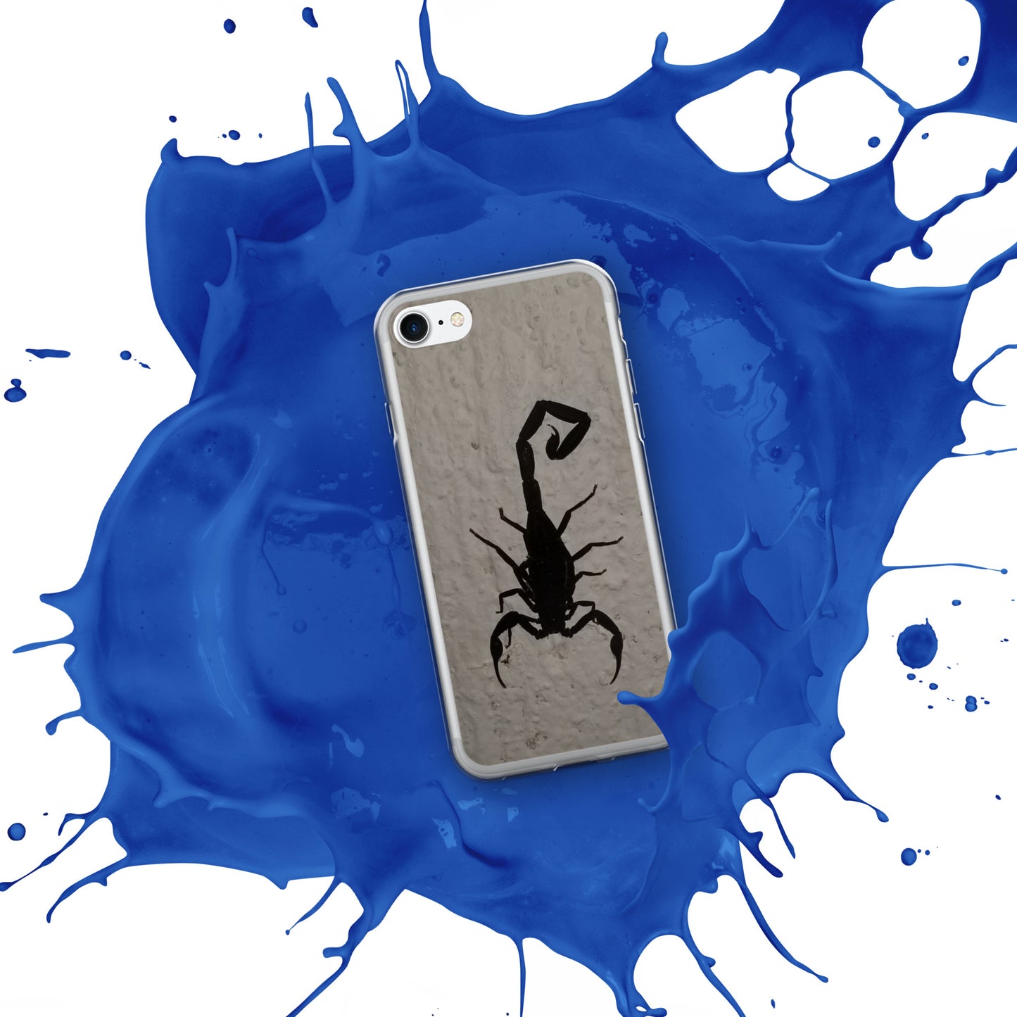 Black scorpion iPhone Case