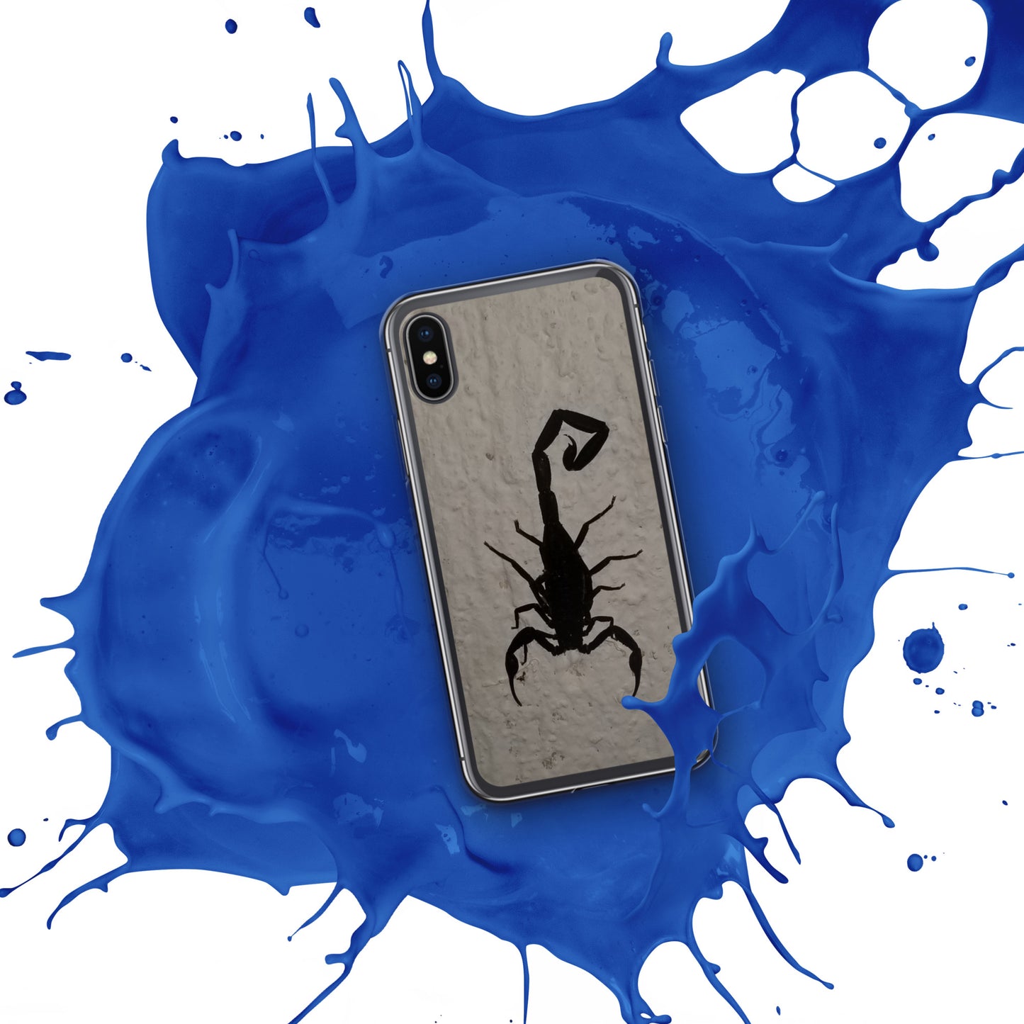 Black scorpion iPhone Case