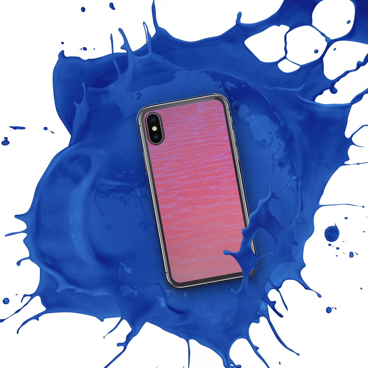 Pink Salt Water iPhone Case