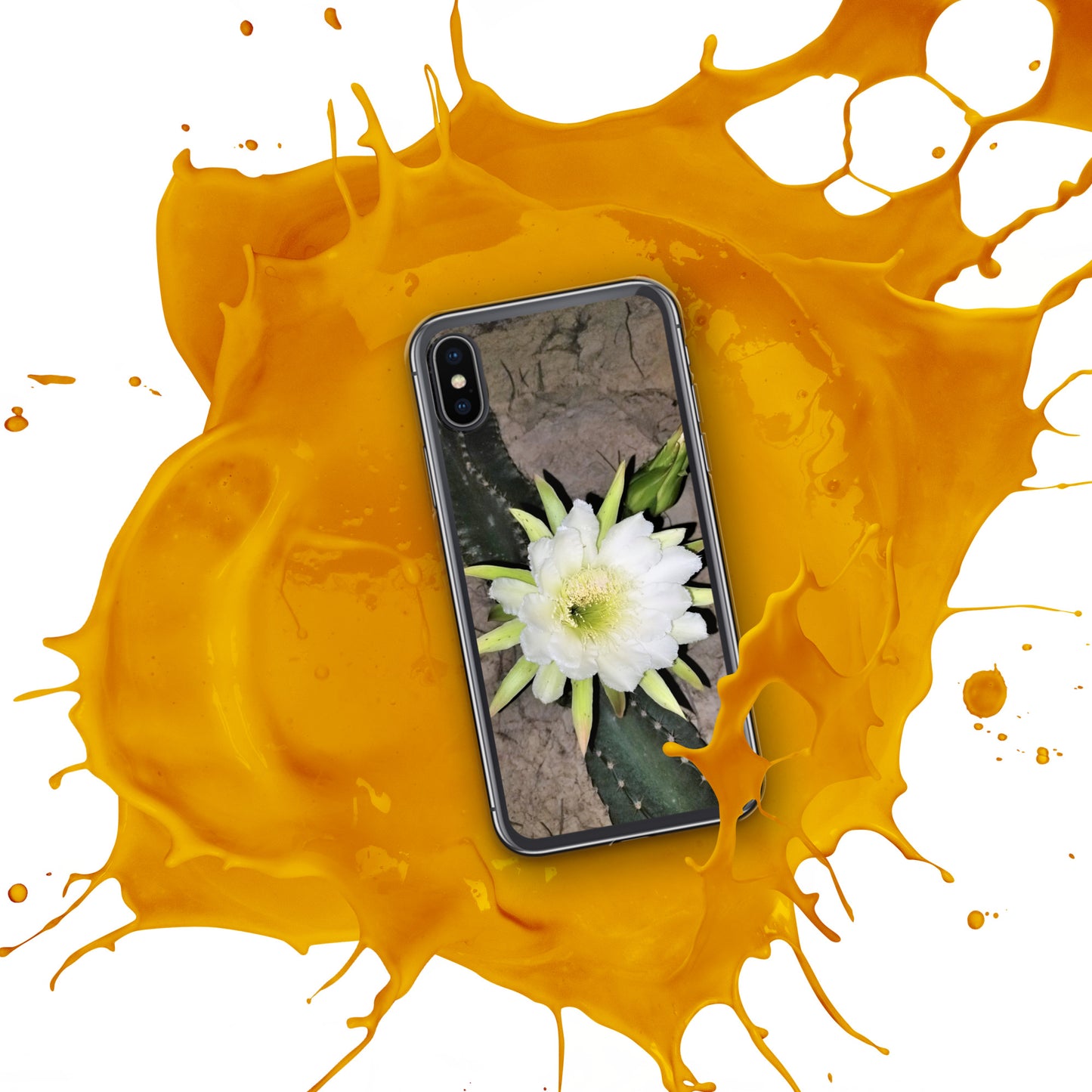 Cactus Flower iPhone Case