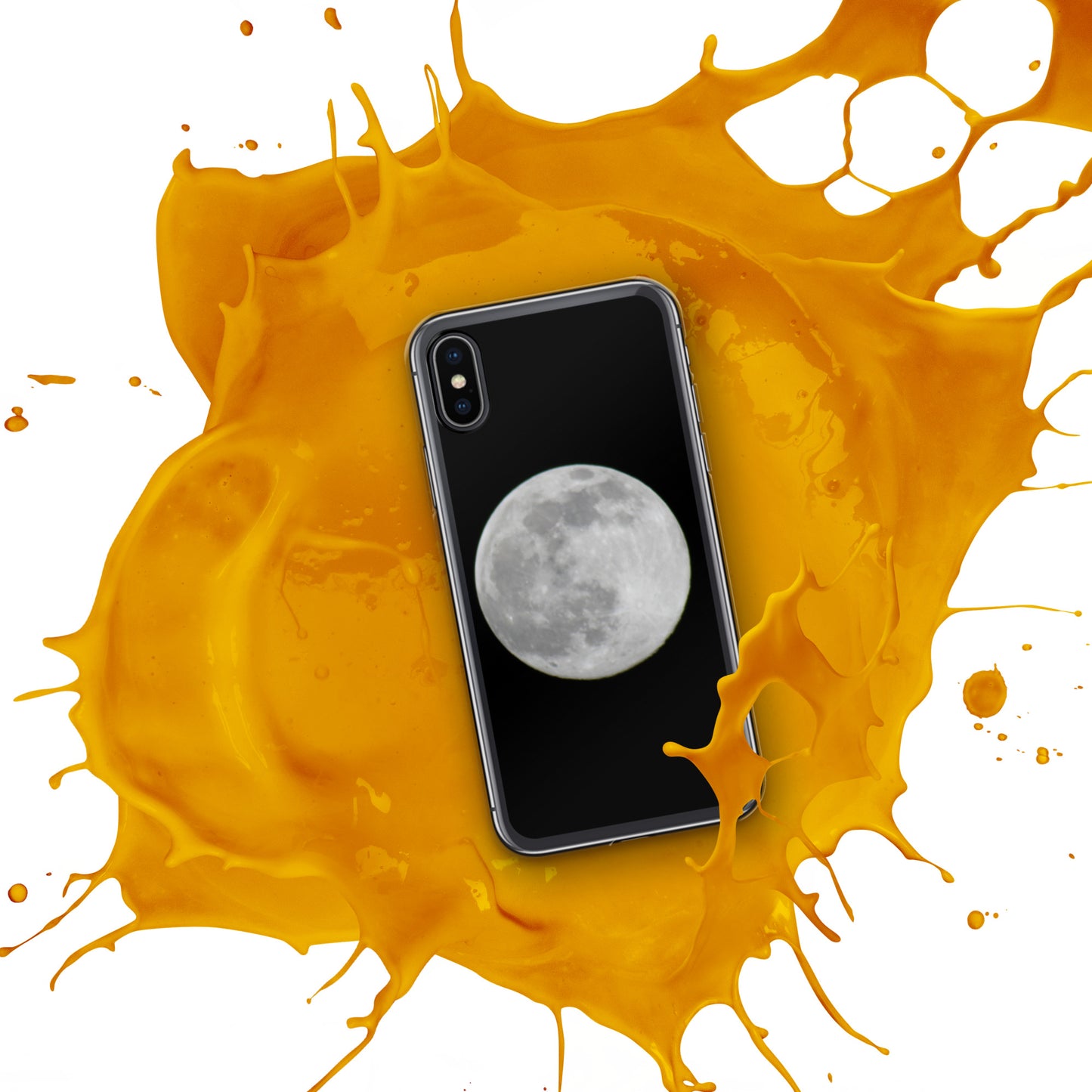 Full moon iPhone Case