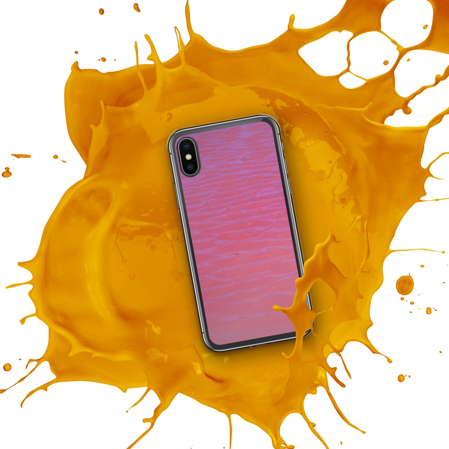 Pink Salt Water iPhone Case