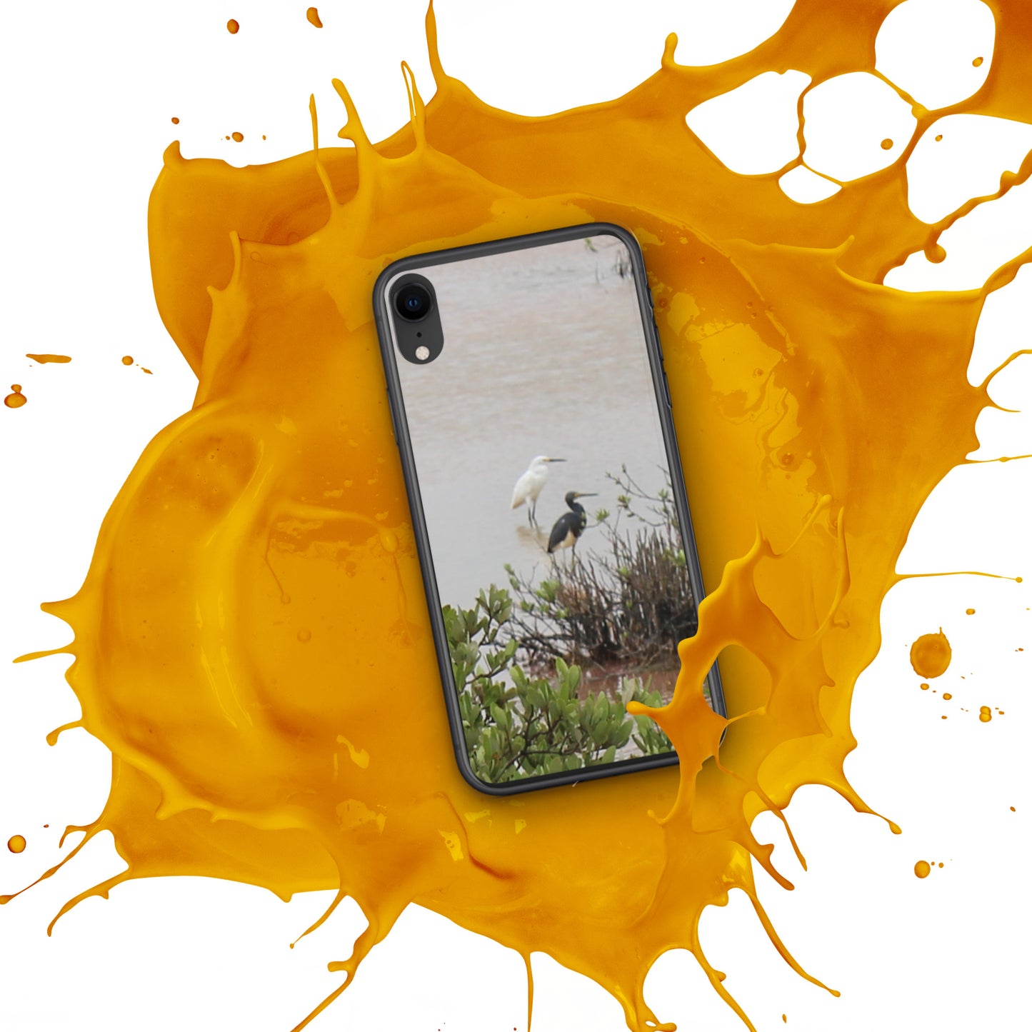 Marsh birds iPhone Case