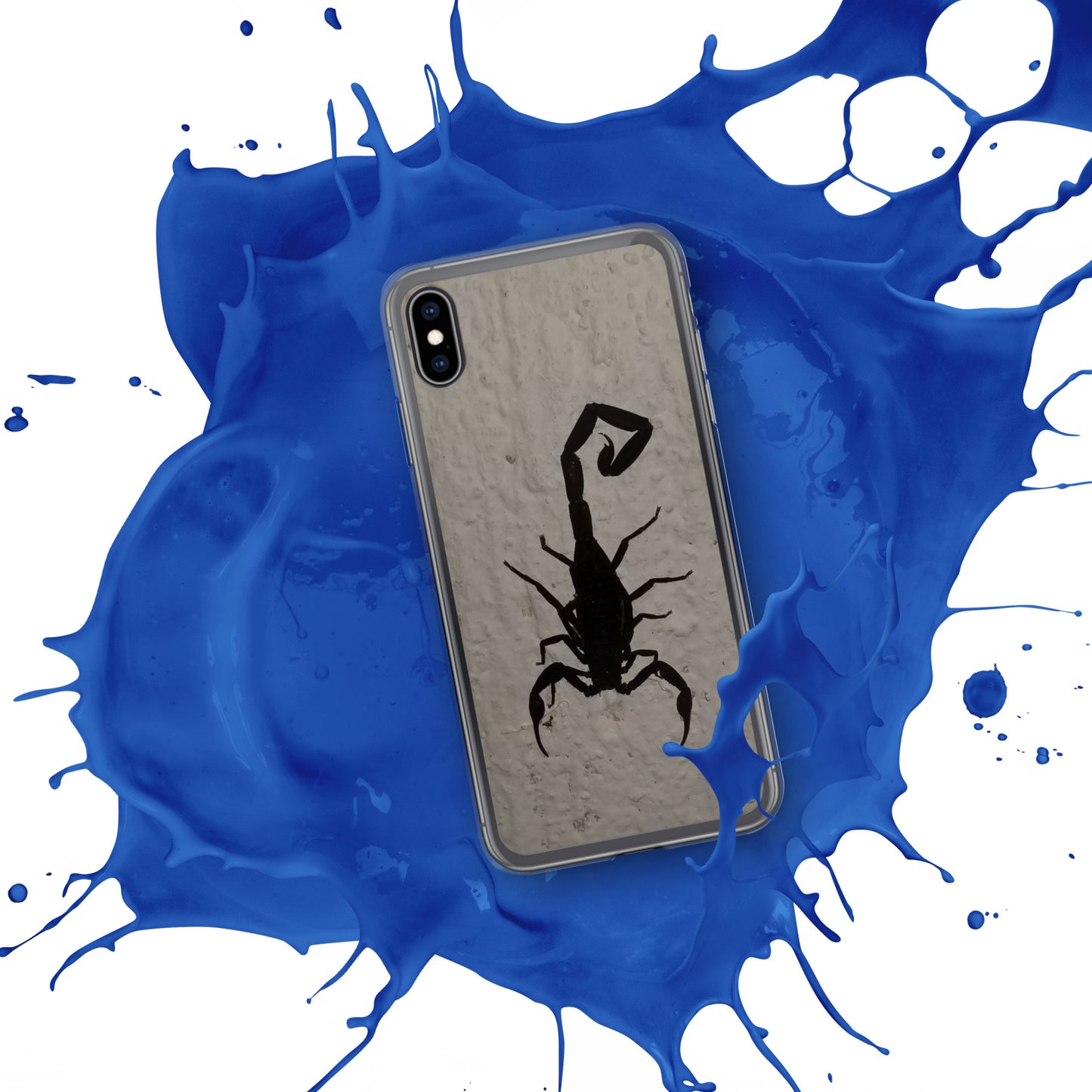 Black scorpion iPhone Case