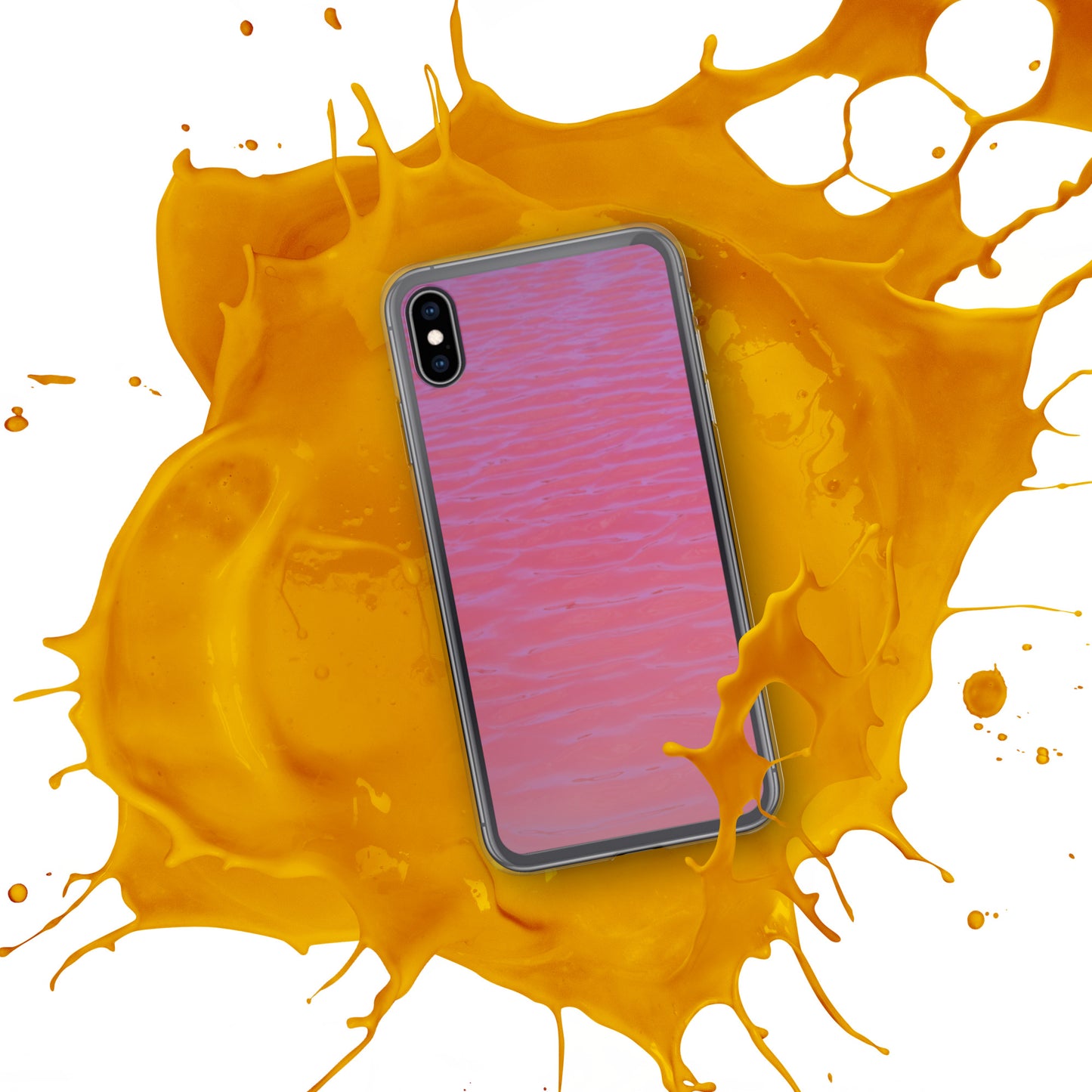 Pink Salt Water iPhone Case