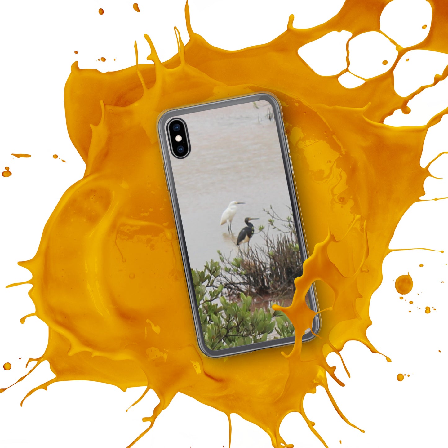 Marsh birds iPhone Case